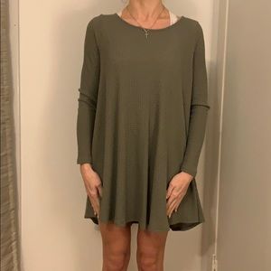 Army green dress